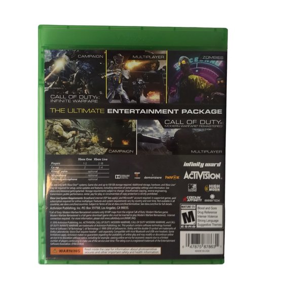 Call of Duty: Infinite Warfare Legacy Edition Microsoft Xbox One, 2016 Excellent - Picture 2 of 3